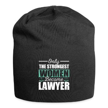 Lawyer - Jersey Beanie - black - Front