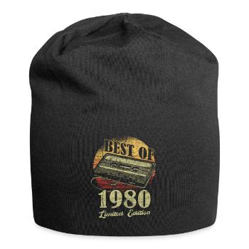 Best Of 1980 Bande de cassette rétro - Bonnet en jersey - noir - Devant