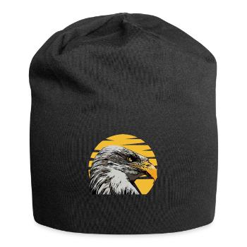 Bald Eagle - Jersey Beanie - black - Front