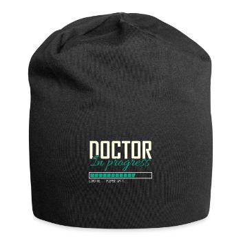Doctor In Progress - Jersey Beanie - black - Front