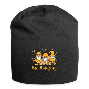 Bee Amazing - Jersey Beanie - black - Front