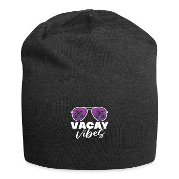 Beach - Jersey Beanie - charcoal grey - Front