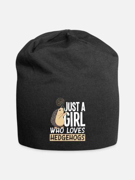 Hérisson Hérisson Hérisson - Bonnet en jersey - noir
