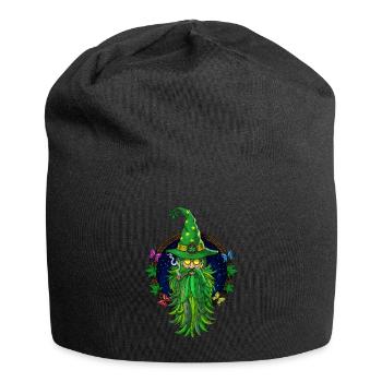 Weed Wizard Stoner - Jersey Beanie - black - Front