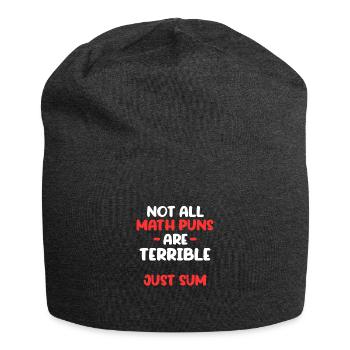 Mathematics - Jersey Beanie - charcoal grey - Front