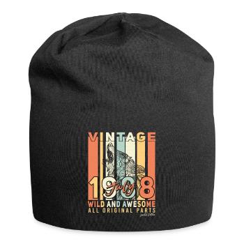 Birth greeting July 1988 - Jersey Beanie - black - Front