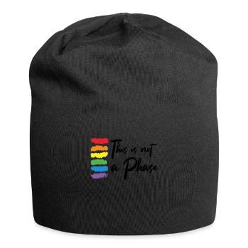 This Is Not A Phase Gay Pride Month | LGBT - Jersey-Beanie - Schwarz - Vorne