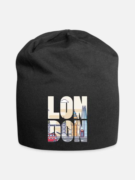 London - Jersey Beanie - black