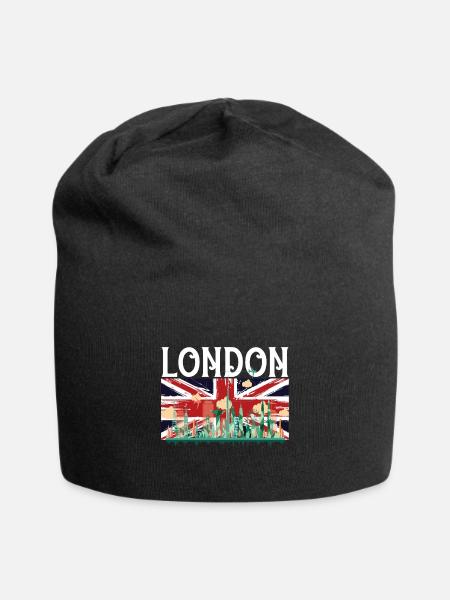 London - Jersey Beanie - black