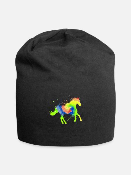 Sports équestres Art équestre Sport équestre Sport équestre - Bonnet en jersey - noir