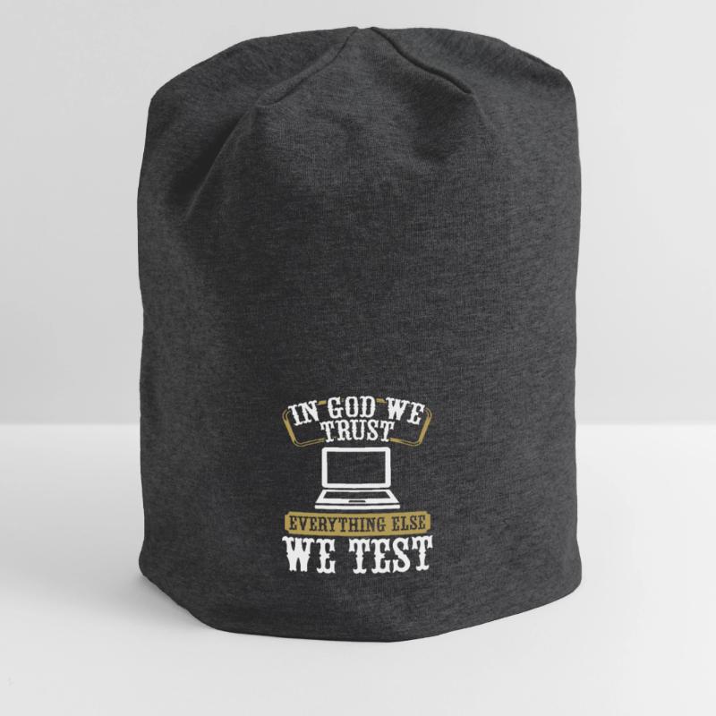 Quality Assurance QA Engineering Code Testing Jersey-Beanie