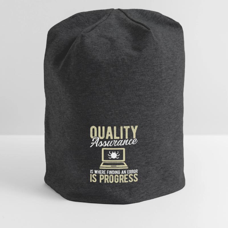 Quality Assurance Code Testing QA Engineering Test Jersey-Beanie