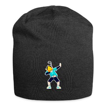 Dabbing Golf Player Golfer Golfing Fans Funny Dab - Jersey-Beanie - Anthrazit - Vorne