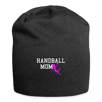 handball mom - Jersey-Beanie - Schwarz - Vorne