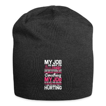 Physiotherapist - Jersey Beanie - charcoal grey - Front