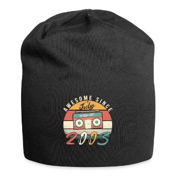 Month of birth July 2003 - Jersey Beanie - black - Front