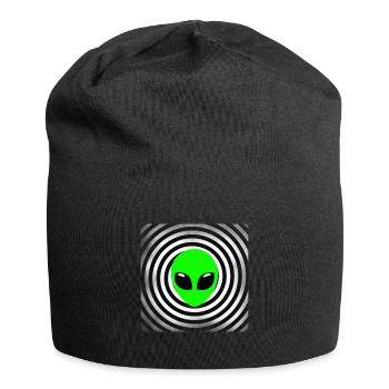 Alien Tshirt OVNI Alien Enfants Mars Messieurs - Bonnet en jersey - noir - Devant
