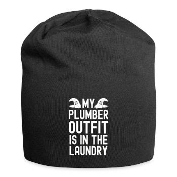 Plumber - Jersey Beanie - black - Front