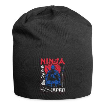 Ninja Gift Karate Ninjutsu Judo Samurai Japan - Jersey Beanie - black - Front