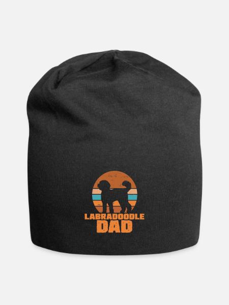 Labradoodle Dad - Jersey-Beanie - Schwarz