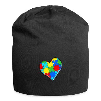 Autism Gift Autistic Asperger ADHD Autism - Jersey Beanie - black - Front