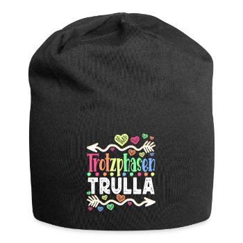 Erzieherin Lustig Kindergärtnerin - Jersey-Beanie - Schwarz - Vorne