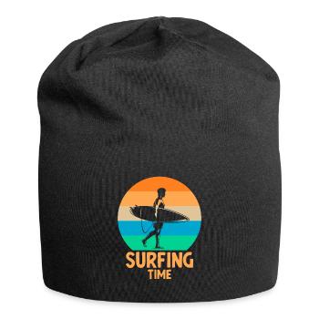 Temps de surf - Bonnet en jersey - noir - Devant