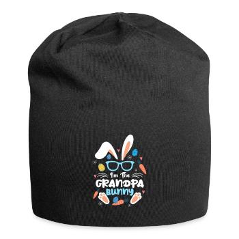 At The Grandpa Rabbit Easter Rabbit Ear Sunglass - Jersey Beanie - black - Front