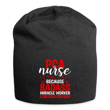 PCA Nurse Miracle Worker Nursing Essentials - Jersey-Beanie - Schwarz - Vorne