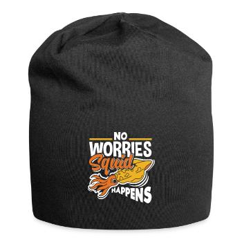 Marine Biology Marine Biologist Science Squid - Jersey-Beanie - Schwarz - Vorne