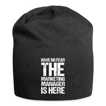 Keine Angst Marketing Manager Digitales Marketing - Jersey-Beanie - Schwarz - Vorne
