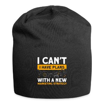Strategie Marketing Manager Digitales Marketing - Jersey-Beanie - Schwarz - Vorne