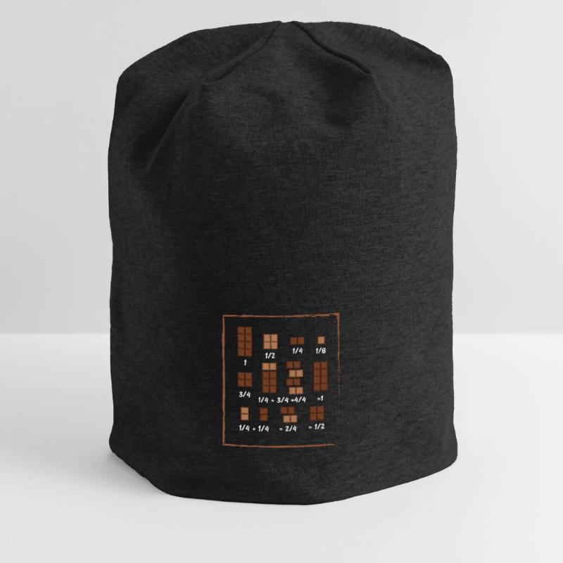 Chocolat Math Math Math Chocolat Bonnet en jersey