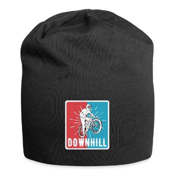 Vtt de descente VTT RetroVintage - Bonnet en jersey - noir - Devant