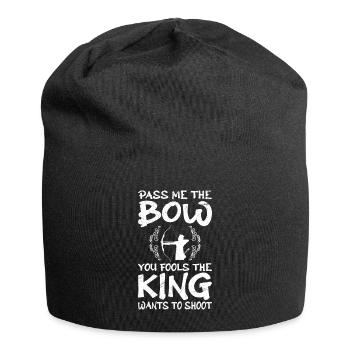 King wants archery archer - Jersey Beanie - black - Front