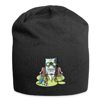 Cassette des années 80 90 Cassette Sitting Cassette Cassette - Bonnet en jersey - noir - Devant