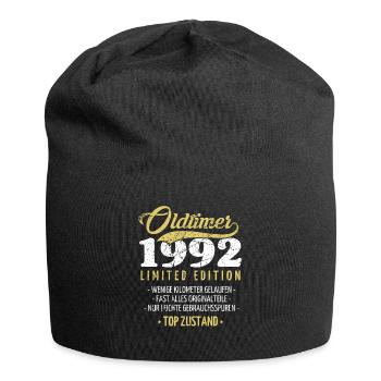 30 Jahre Oldtimer 1992 Jahrgang Geburtstag - Jersey-Beanie - Schwarz - Vorne