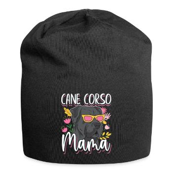 Cane Corso Mama Italian Mastiff - Jersey Beanie - black - Front