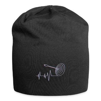 Archery Target Arrow Bow Archer - Jersey Beanie - black - Front