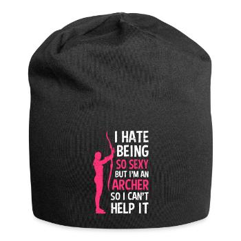Sexy Archer Archery Dames - Bonnet en jersey - noir - Devant