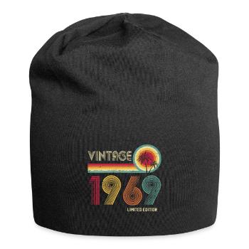 53 Year Old Vintage 1969 Limited Edition 53rd Birt - Jersey Beanie - black - Front