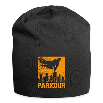 Parkour - Jersey-Beanie - Schwarz - Vorne