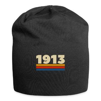 1913 T-Shirt Oldschool - Jersey-Beanie - Schwarz - Vorne