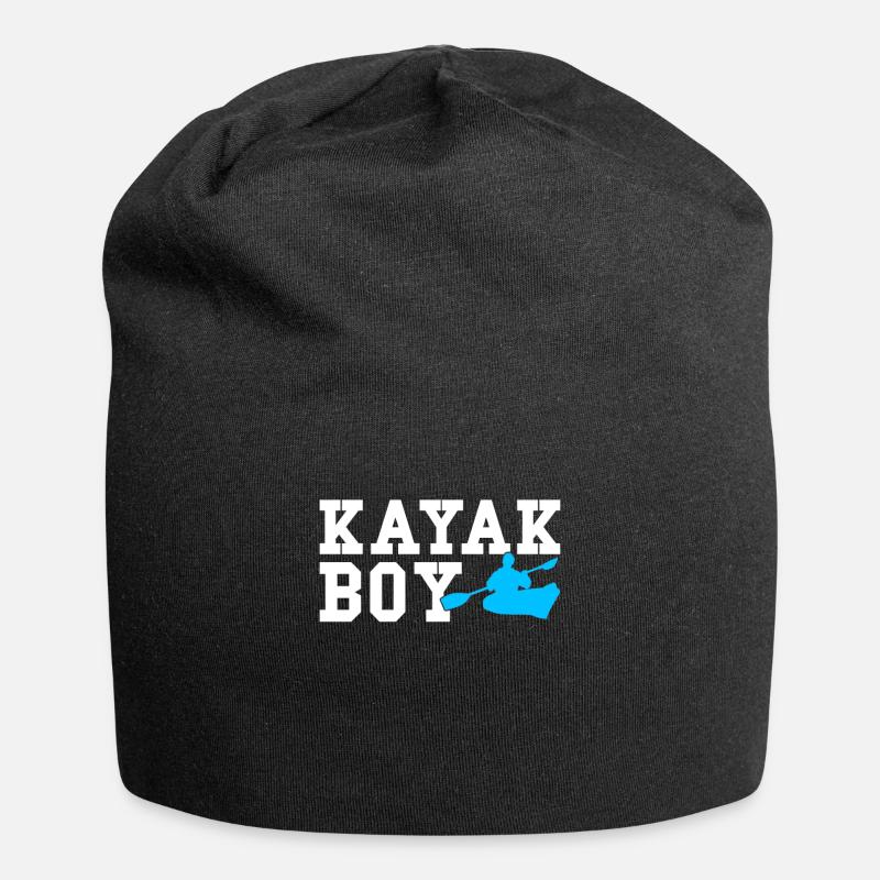kayak boy - Jersey-Beanie - Schwarz