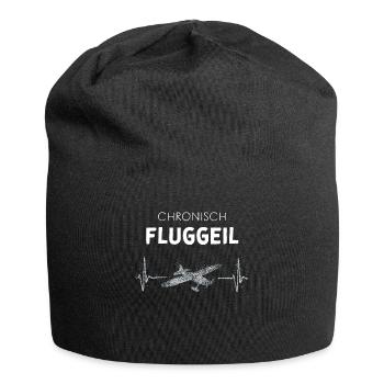 Modellflugzeuge Modellfliegen Modellflug - Jersey-Beanie - Schwarz - Vorne