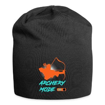 Mode tir à l’arc sur archer - Bonnet en jersey - noir - Devant