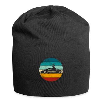 GoKart - Kartsport - Kart - Go Kart - Jersey-Beanie - Schwarz - Vorne