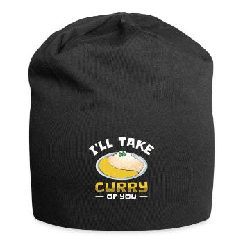 Curry Cuisine sud-asiatique Indian FoodIe - Bonnet en jersey - noir - Devant