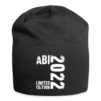Abitur Gymnasium Damen und Herren Abi 2022 - Jersey-Beanie - Schwarz - Vorne
