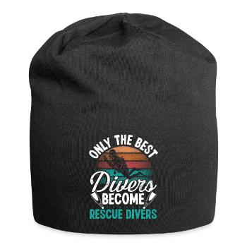 Best Scuba Divers Rescue Divers Rescue Diving - Jersey-Beanie - Schwarz - Vorne
